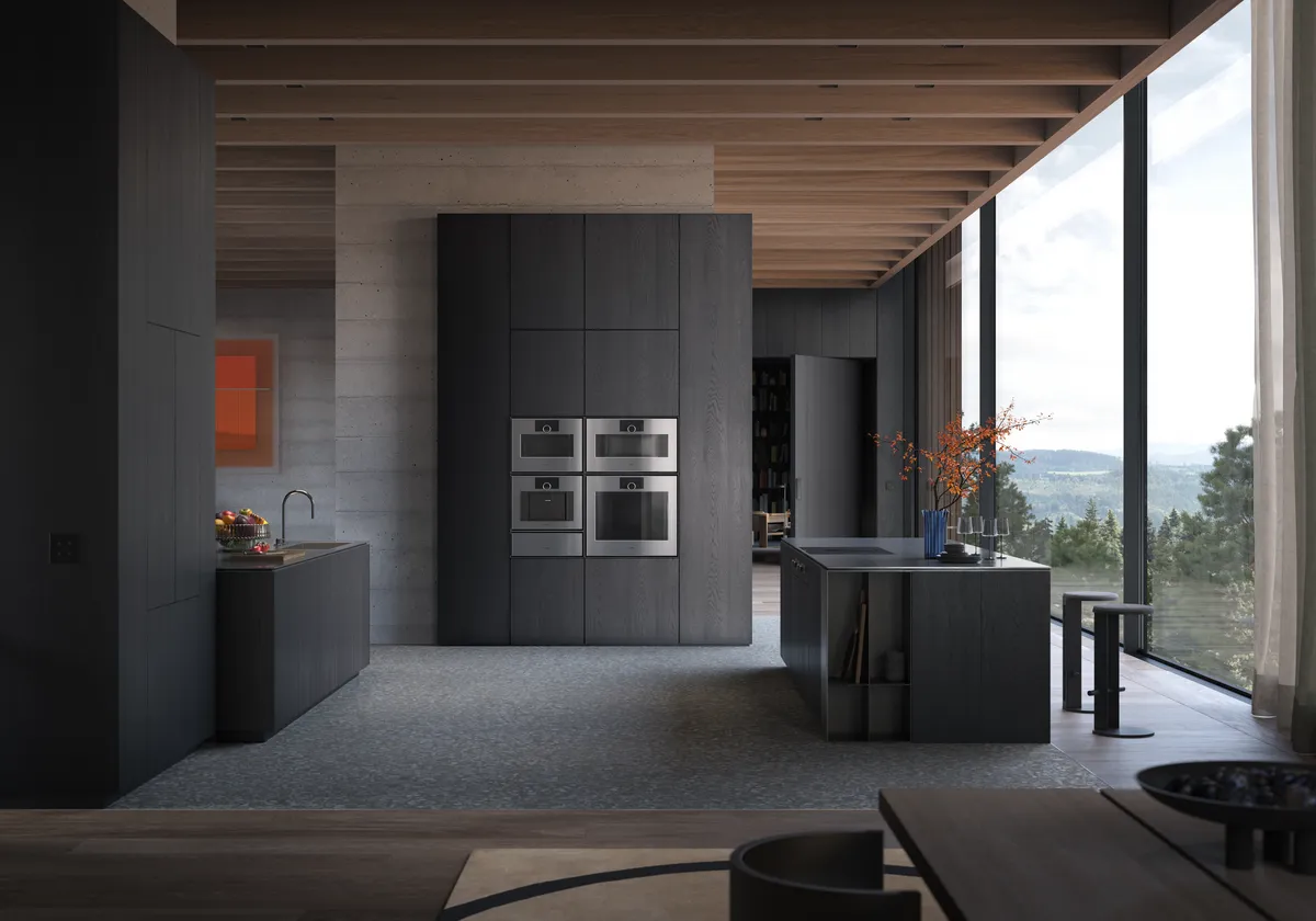 Кухня с техникой Gaggenau серии Expressive
