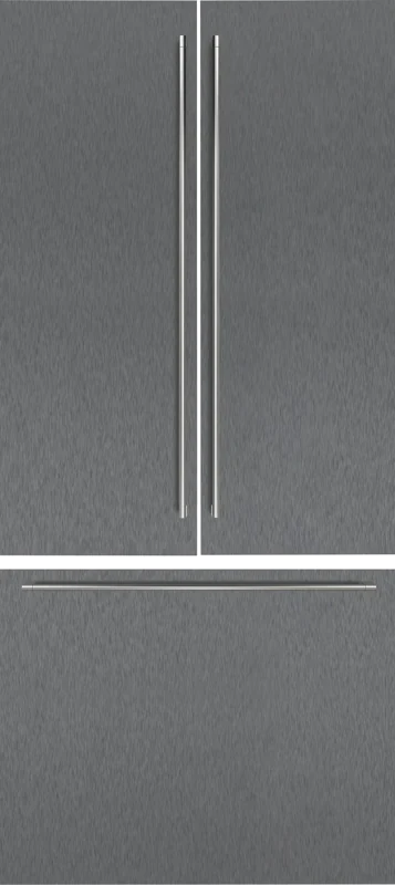 Gaggenau RVA421922 — Комплект панелей из тёмной нержавеющей стали с ручками