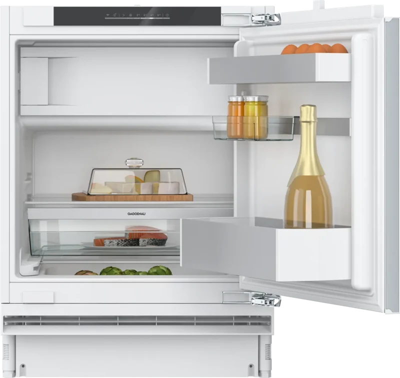Gaggenau RT202180 — Холодильник с морозильным отделением для встраивания под столешницу, 82 × 60 см
