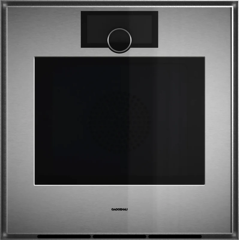 Gaggenau GO470120 — Духовой шкаф 60 x 60 см Петли двери справа, нержавеющая сталь за дымчатым стеклом