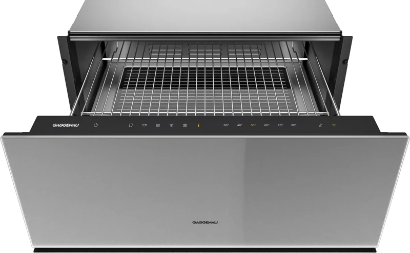 Gaggenau GW252130 — Шкаф для подогрева посуды 60 x 28 см отделка Gaggenau Sterling
